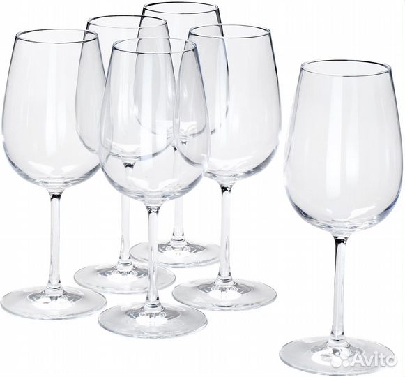 Бокалы для вина IKEA Storsint Сторсинт 6шт