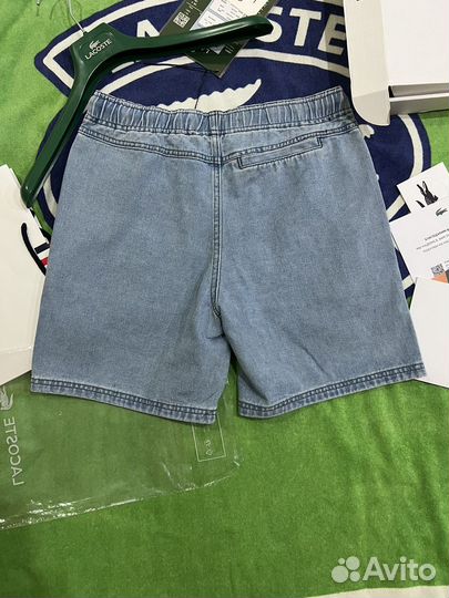 Джинсовые шорты lacoste новые