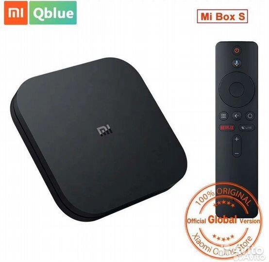 Смарт тв приставка Xiaomi Mi TV Box S 2gen новая