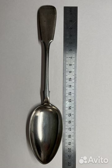 Ложка столовая серебро