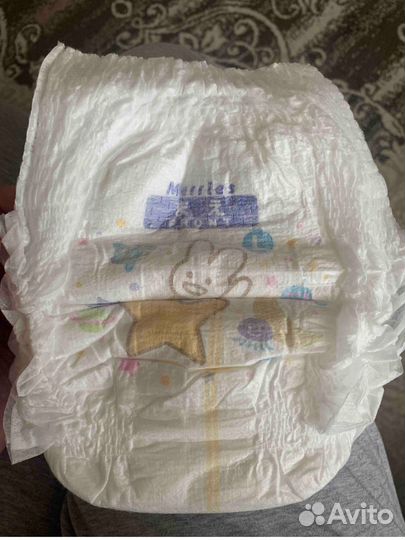 Подгузники трусики merries L 44 шт