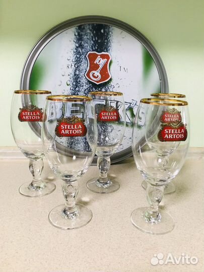 Пивные бокалы Stella Artois