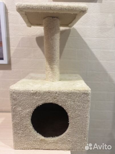 Когтеточка домик для кошки