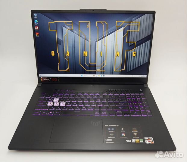 Мощный игровой ноутбук Asus TUF Gaming 17