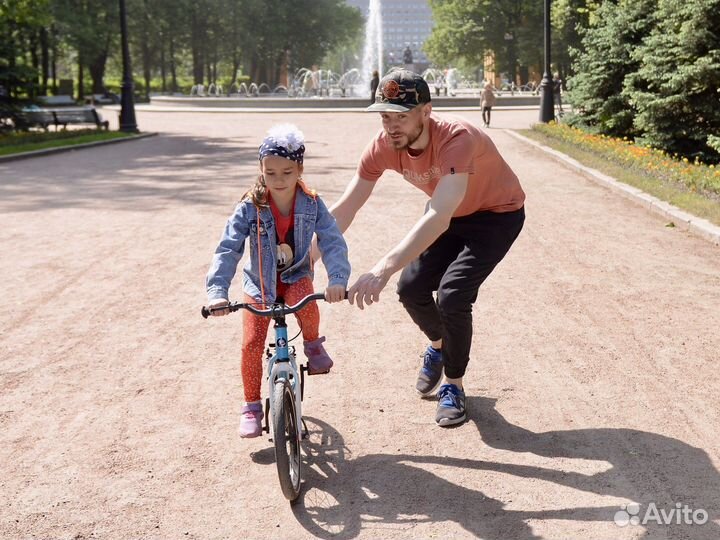 Обучение езде на велосипеде детей и взрослых