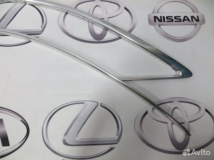 Хромированные молдинги крыши Audi A 8