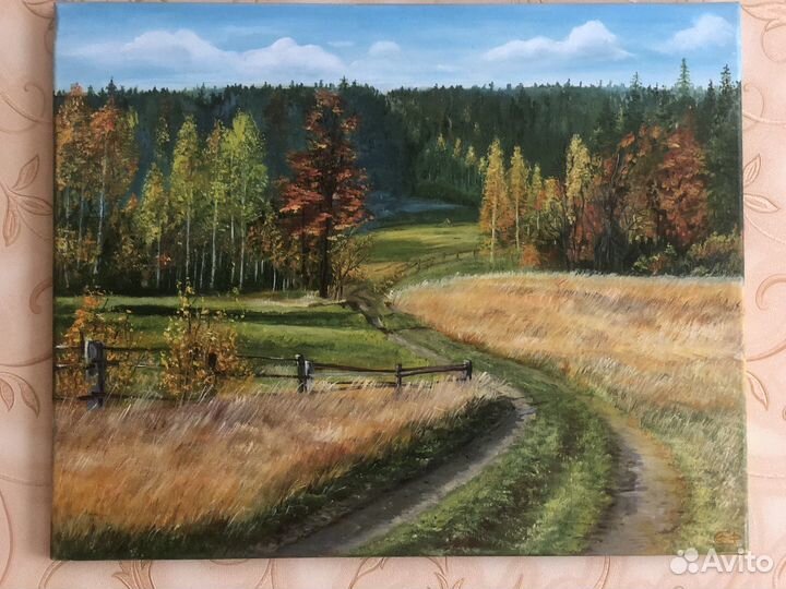 Картина маслом на холсте