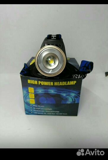 Аккумуляторный налобный фонарь