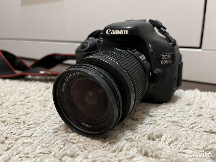 Фотоаппарат Саnоn 600D Kit 18-55 Кit