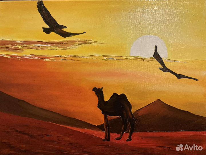 Картина маслом на холсте 40*50