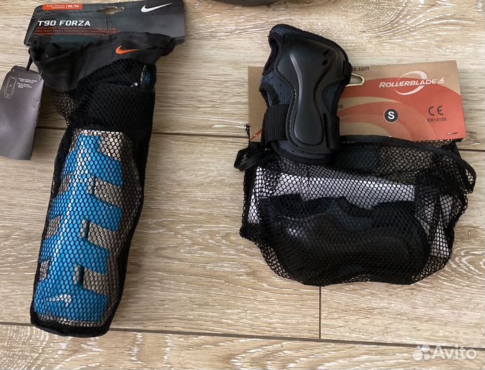 Защита, щитки футбольные, трубка