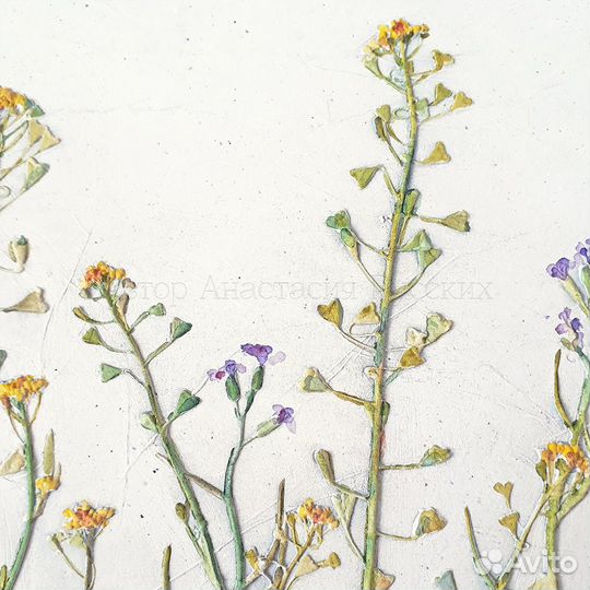 Ботанический барельеф 25 * 30.5 см