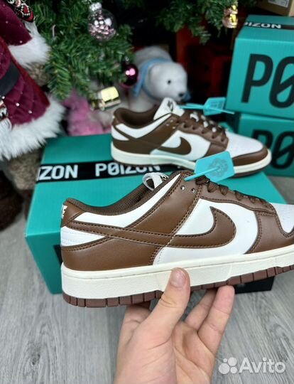 Nike Dunk low surfaces in brown and sail оригинал