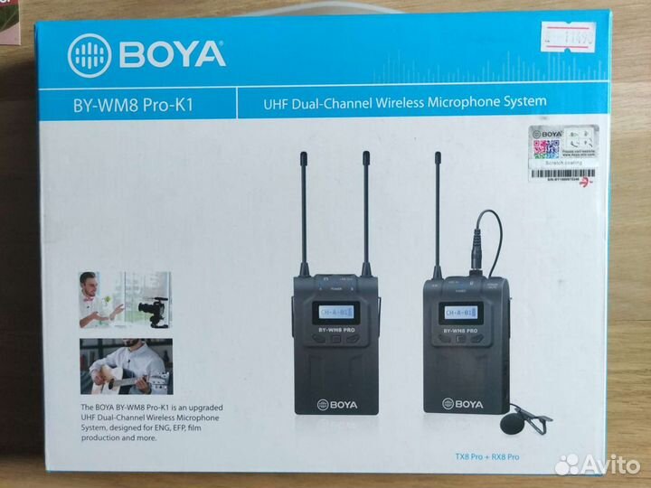 Петличный микрофон boya