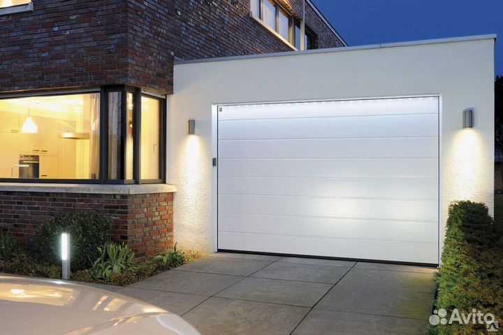 Гаражные ворота секционные