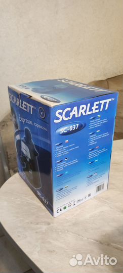 Кофеварка рожковая Scarlett SC-037