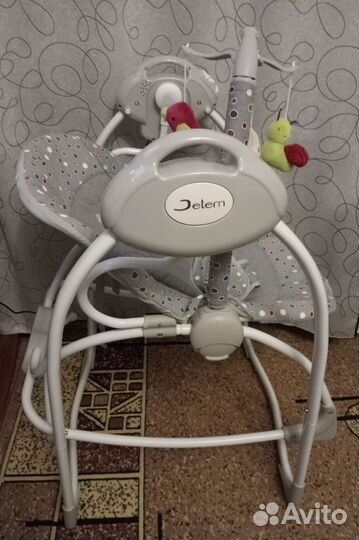 Электрокачели шезлонг Jetem Flappy 2 в 1