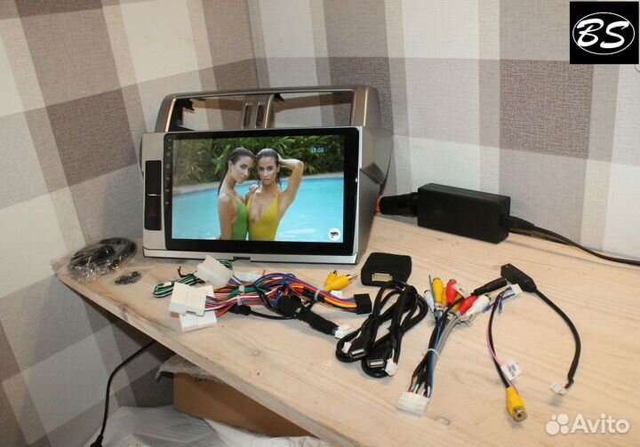 Штатная магнитола Toyota Land Cruiser Prado 150