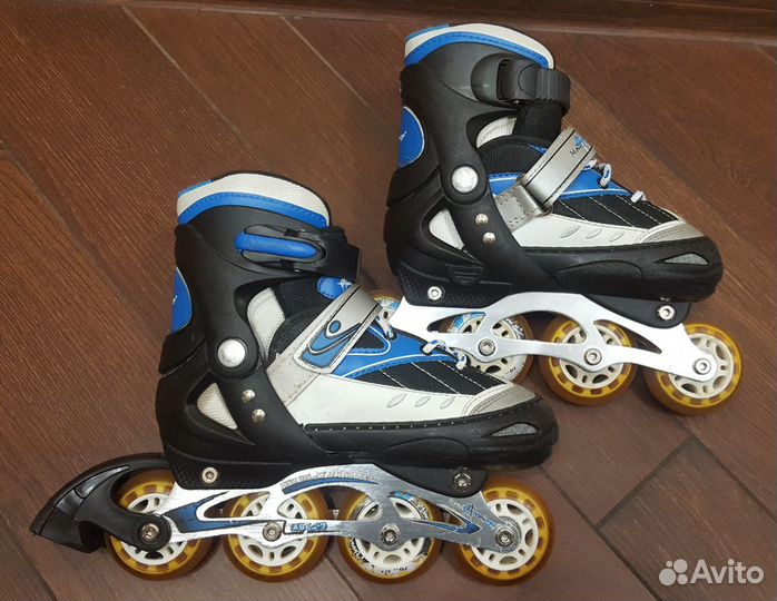 Роликовые коньки детские раздвижные р. 34-37