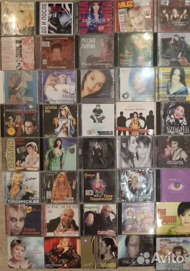 Диски CD и mp3 600шт Все направления и стили