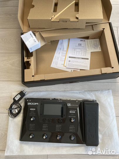 Гитарный процессор zoom G6