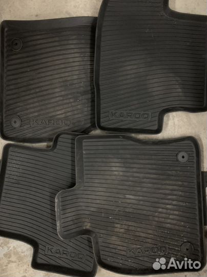 Комплект ковриков салона Skoda Karoq 2022