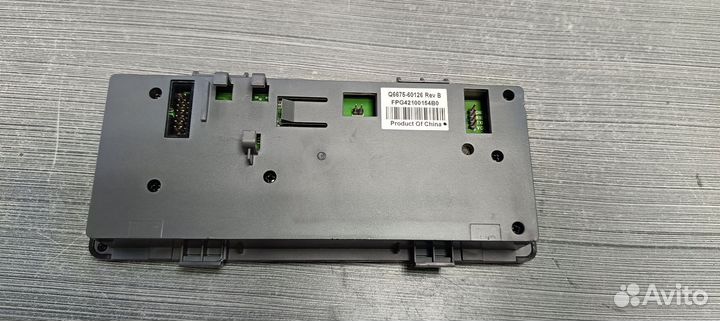 Панель управления плоттера