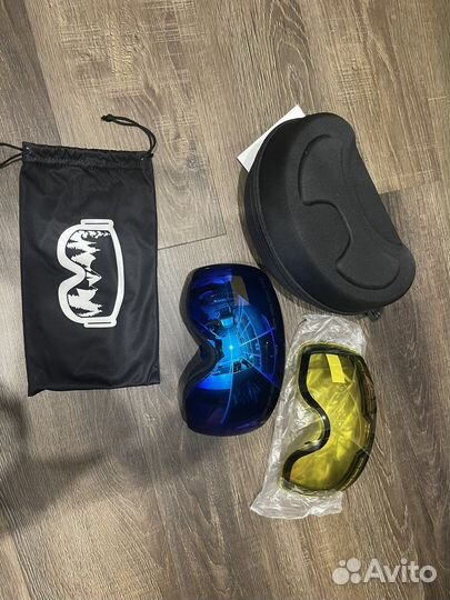 Горнолыжные очки маска горнолыжная