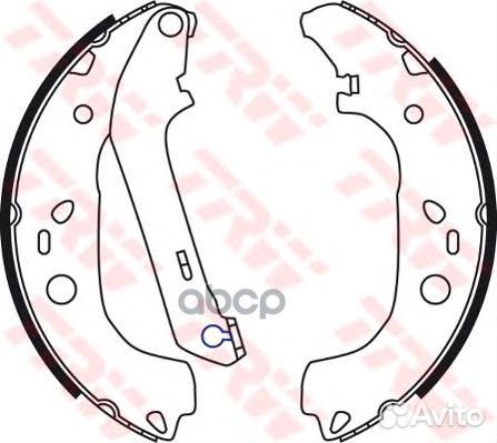 Колодки тормозные барабанные ford: focus ii (da