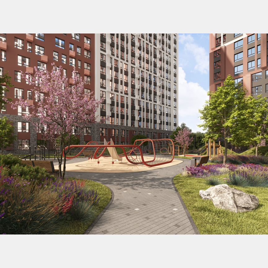 3-к. квартира, 76 м², 17/22 эт.