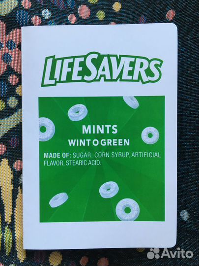 Открытка Lifesavers сувенир США