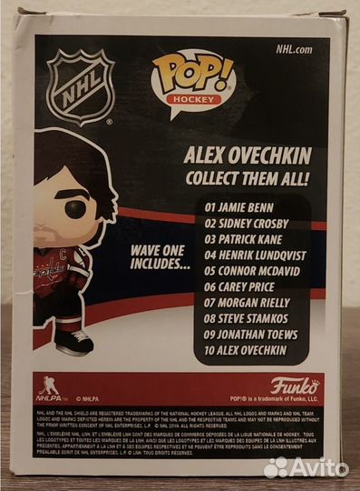 Funko Pop Vinyl: Alex Ovechkin #10 Фанко Поп