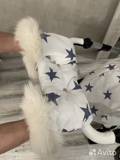 Зимний комплект на коляску mima xari