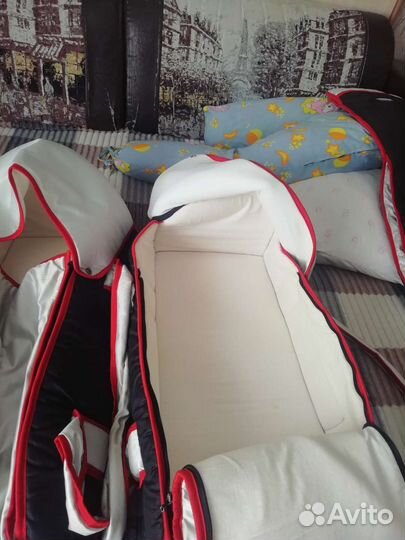 Сумка переноска в коляску для двойни близнецов