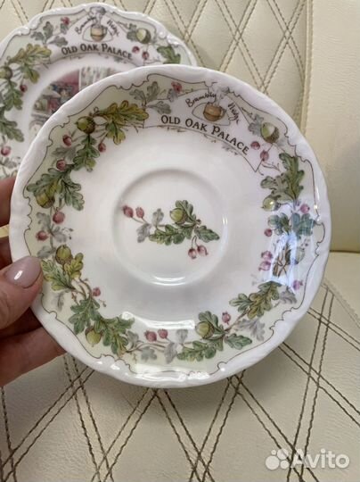 Чайная пара трио old iak palace ежевичная поляна