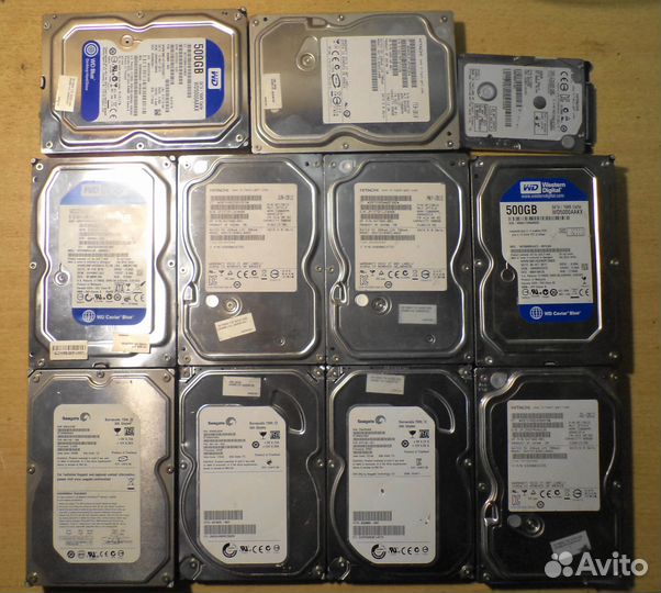 Жёсткие диски 11шт