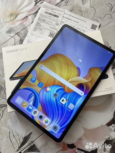 Honor Pad 8 Wi-Fi 128/6gb гарантия, чек