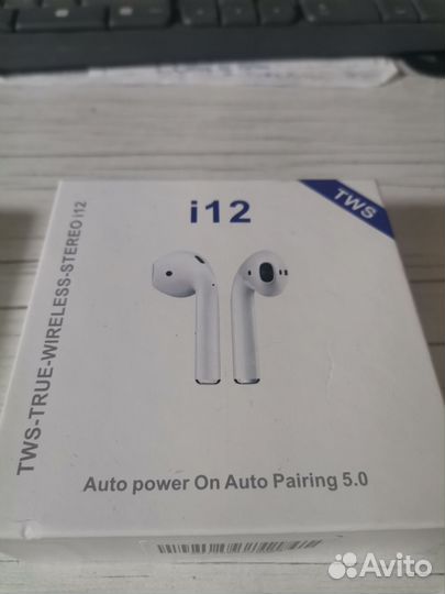 Беспроводные наушники i12