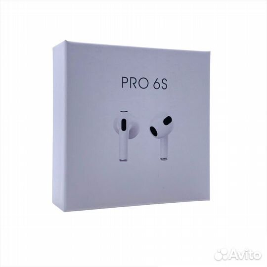 TWS bluetooth гарнитура Pro 6S White