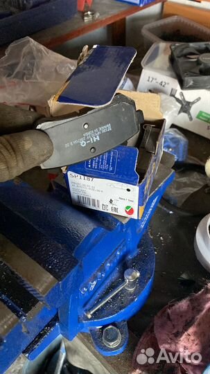 Тормозные колодки задние kia rio 2005-2011