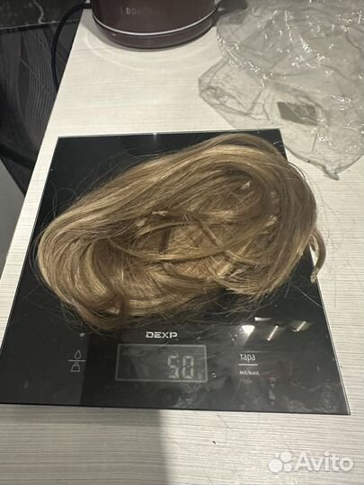 Волосы для наращивания 40 см качество lux
