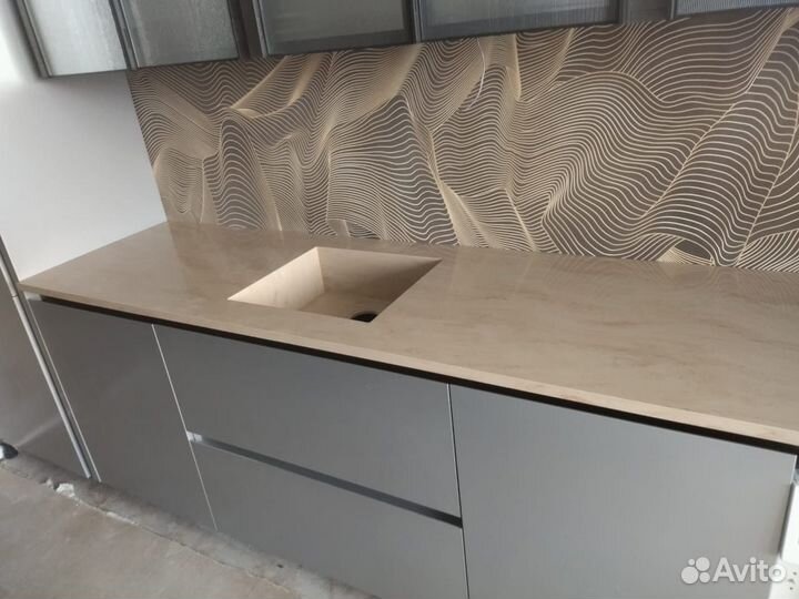 Подоконник из искусственного камня