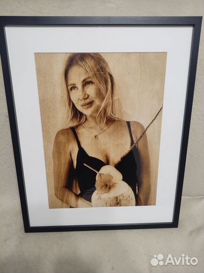 Выжигание картин и портретов