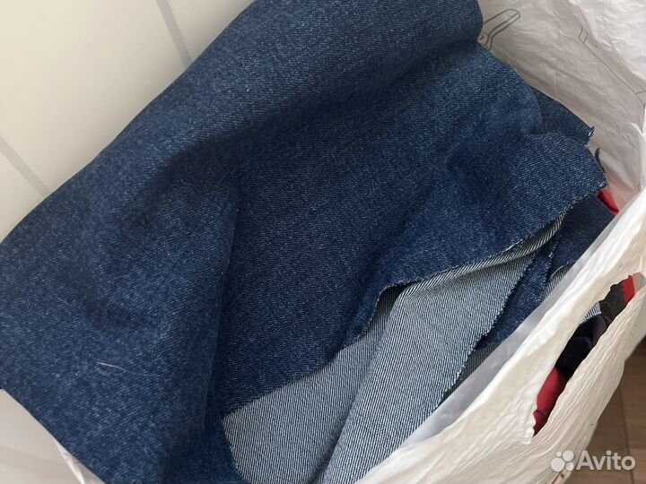 Джинса ткань для рукоделия