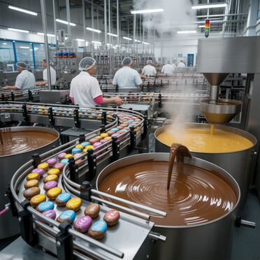 Оптовое производство кондитерских изделий