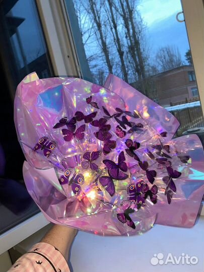 Букеты из бабочек