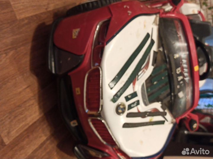 Машинка электро на акб с радио управлением