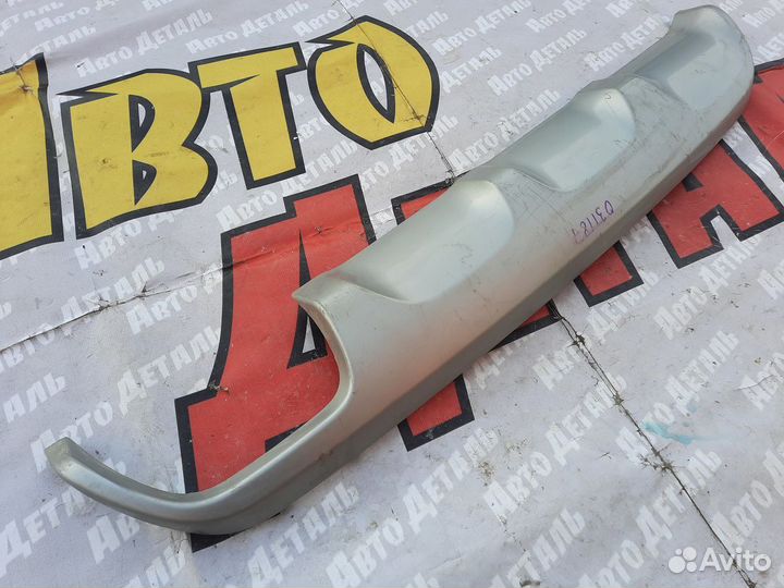 Накладка заднего бампера Kia Rio X-Line 2017