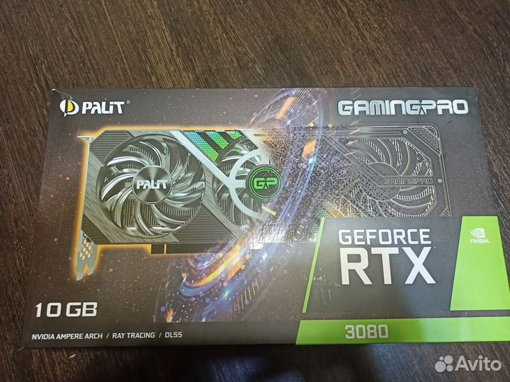 Rtx 3080, Palit GamingPro 10Gb, б/у