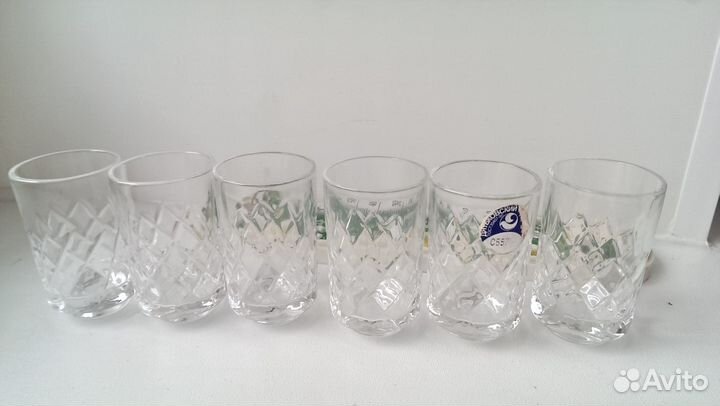 Хрустальные стопки (малые) Дятьковский хрусталь
